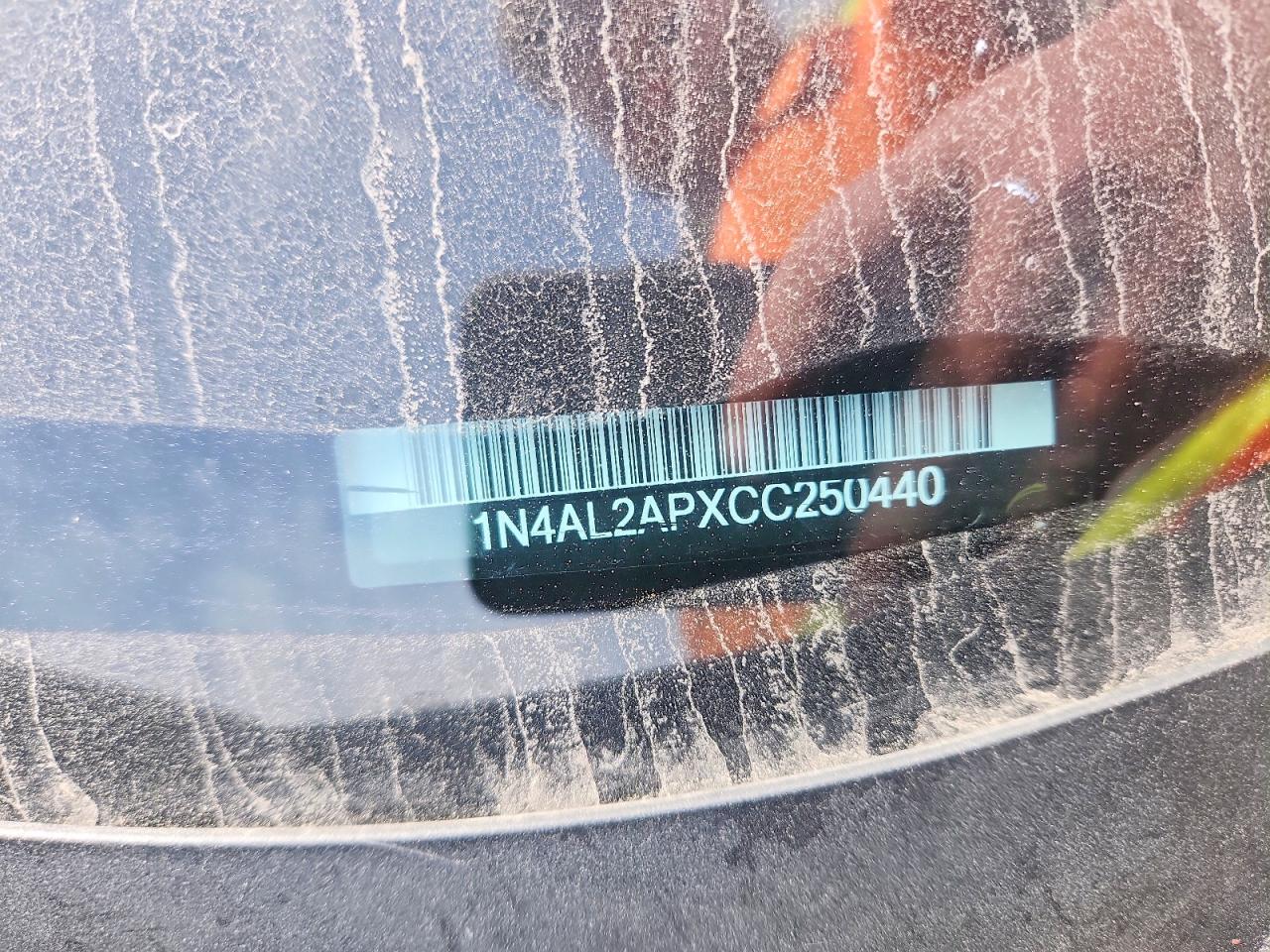 2012 NISSAN ALTIMA BASE photo 12