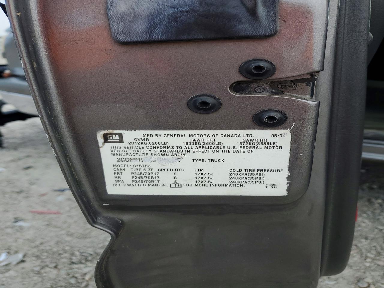 2006 CHEVROLET SILVERADO K1500 photo 13