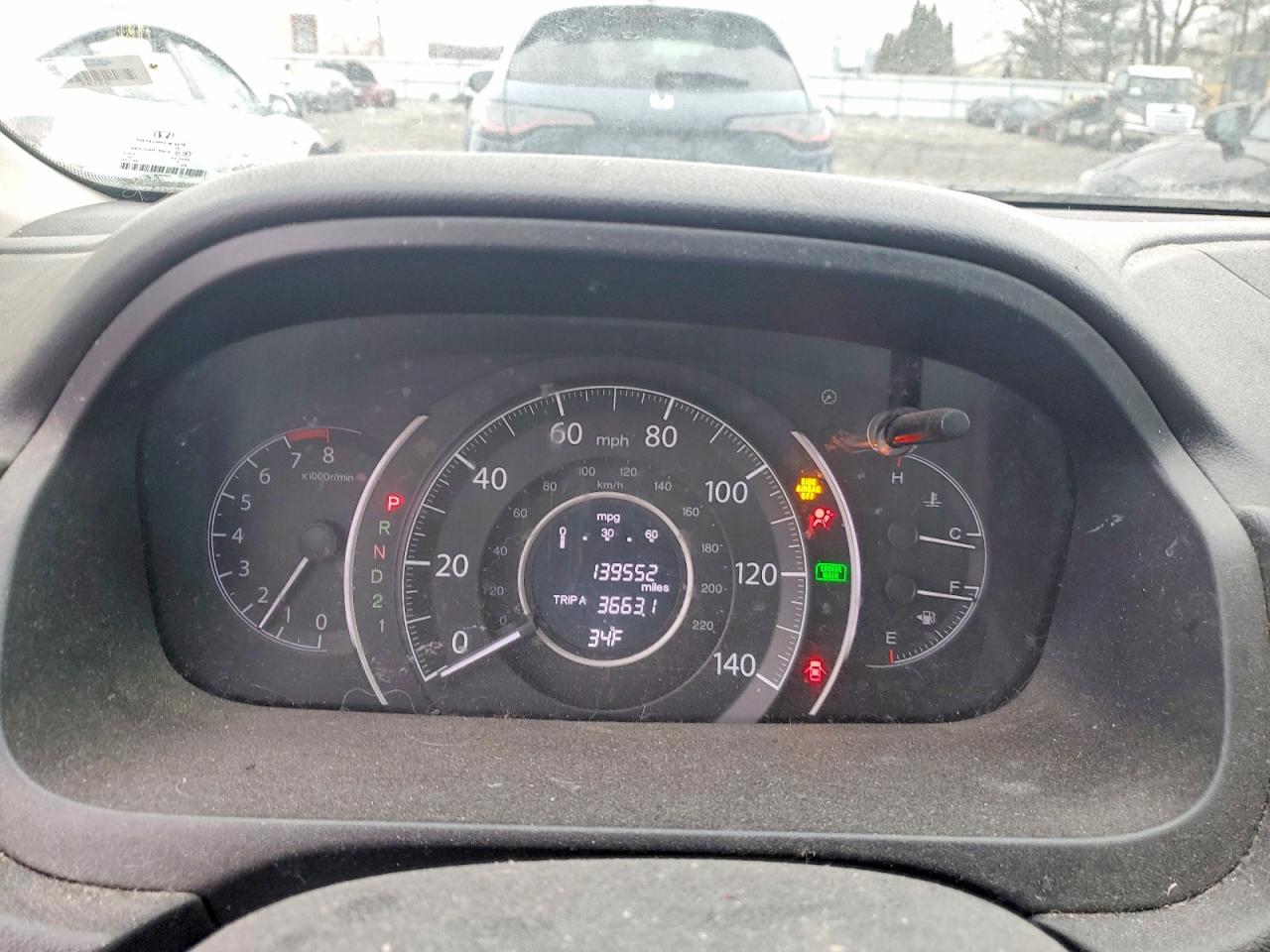 2014 HONDA CR-V EXL photo 9
