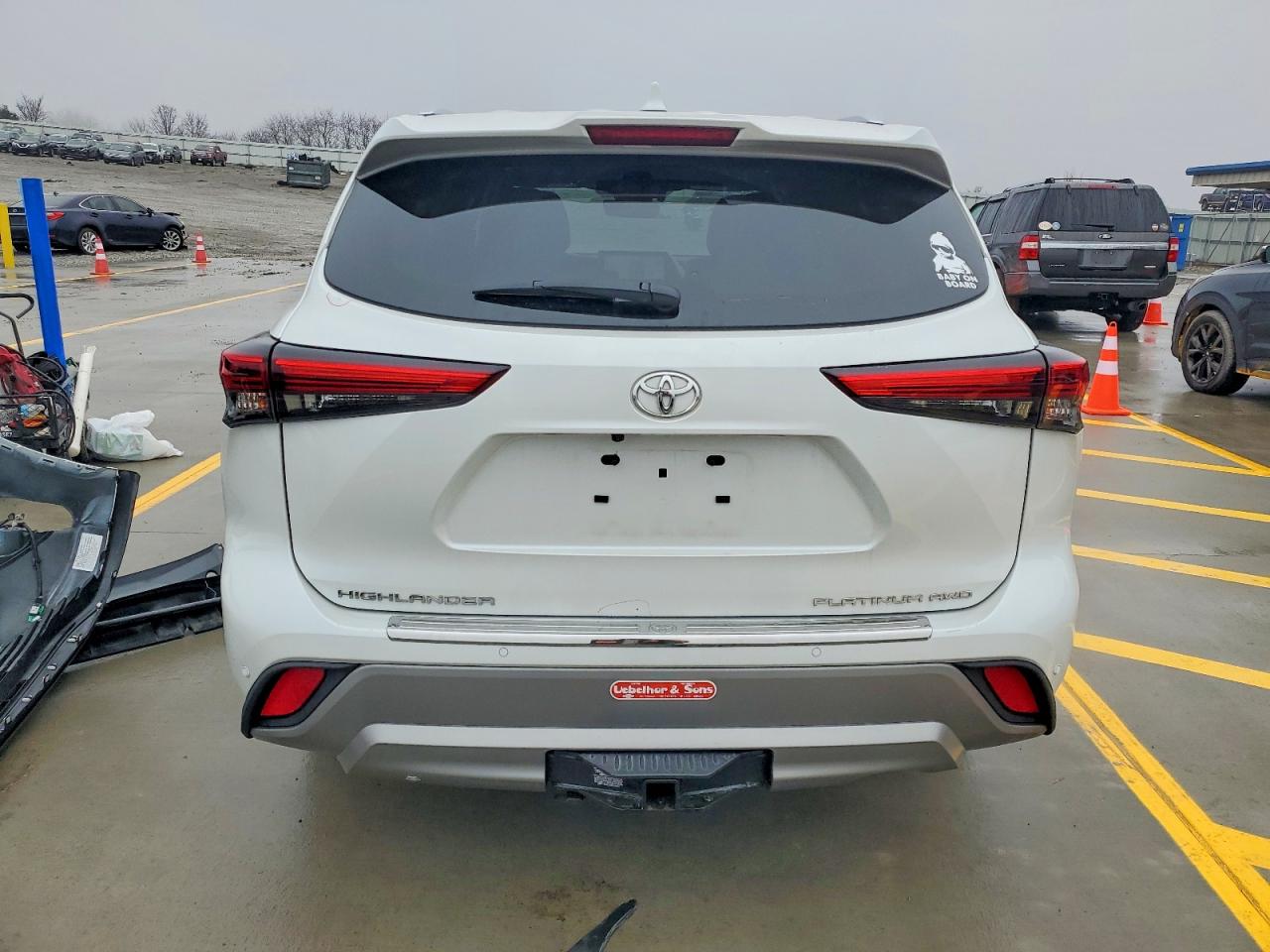 2022 TOYOTA HIGHLANDER PLATINUM photo 6