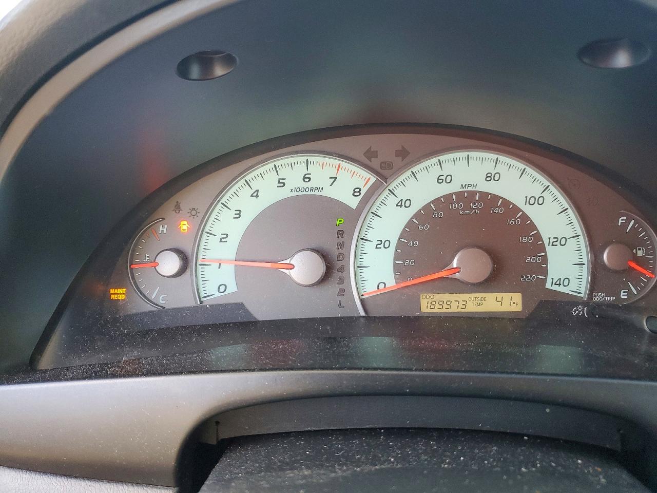 2007 TOYOTA CAMRY CE photo 9