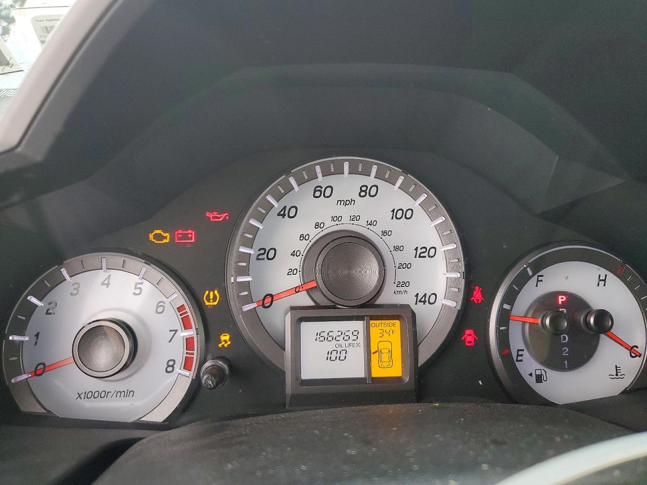 2012 HONDA PILOT EXL photo 9