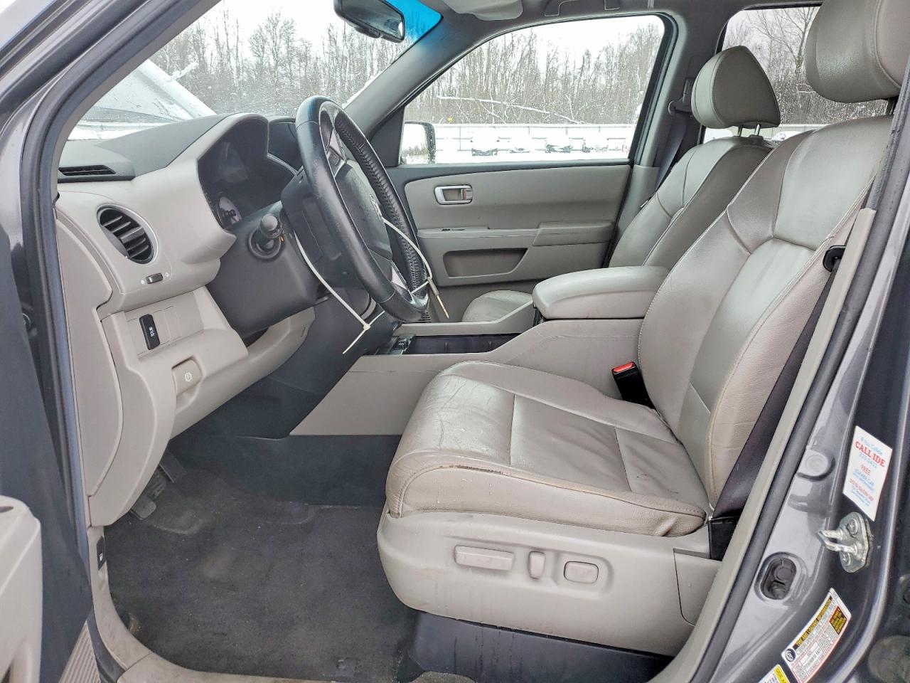 2012 HONDA PILOT EXL photo 7