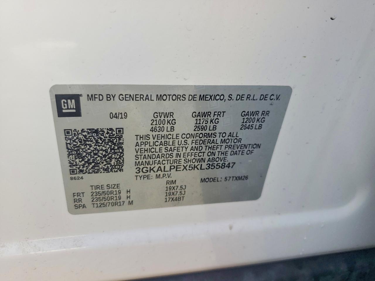 2019 GMC TERRAIN SLT photo 12