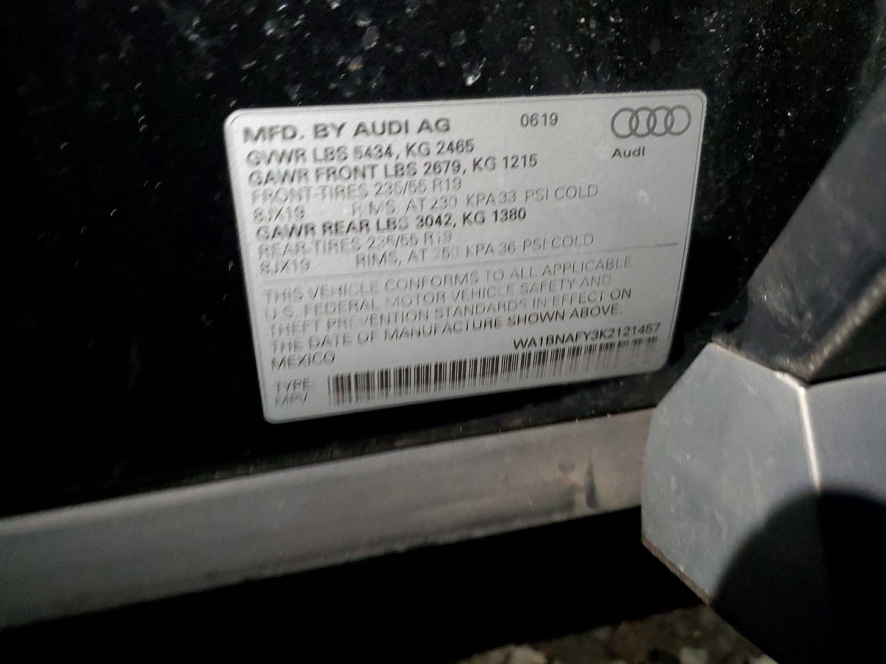 2019 AUDI Q5 PREMIUM PLUS photo 13