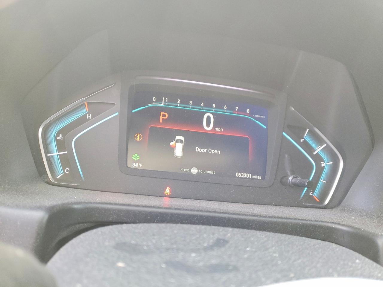 2019 HONDA ODYSSEY EXL photo 9