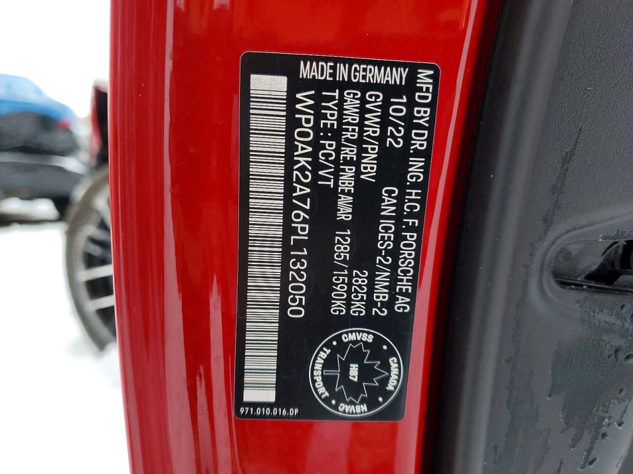 2023 PORSCHE PANAMERA 4S E-HYBRID photo 13