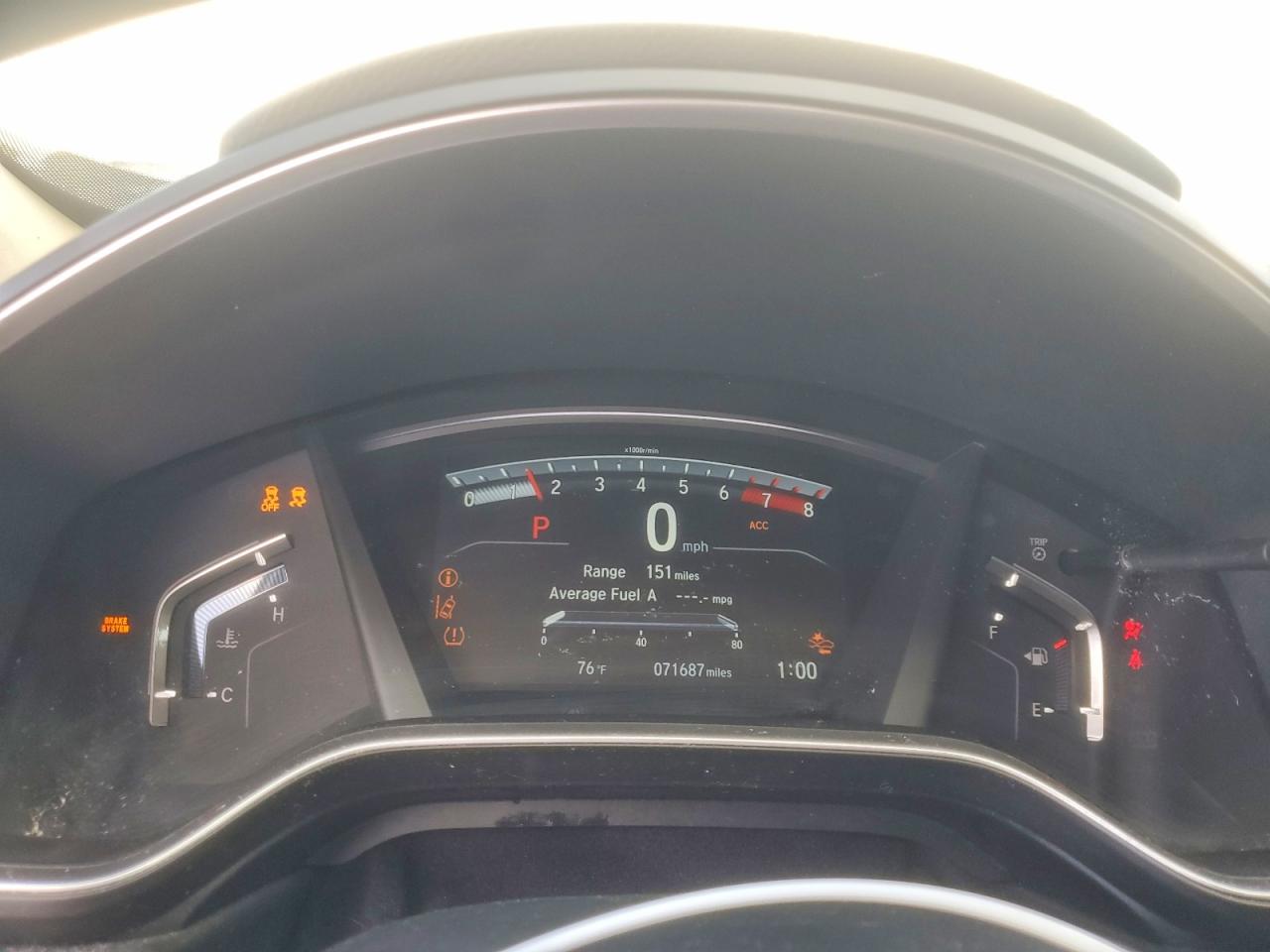 2018 HONDA CR-V EXL photo 9