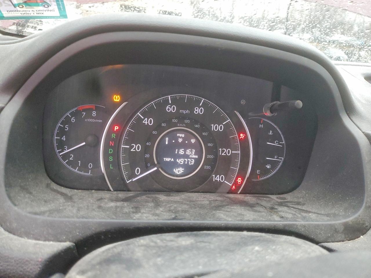 2015 HONDA CR-V EX photo 9