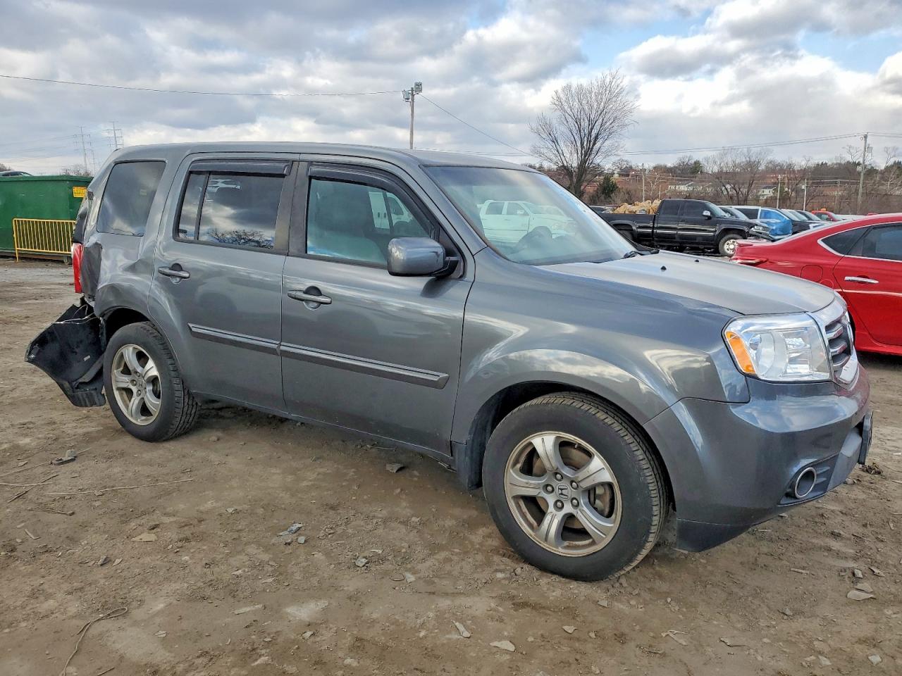 2013 HONDA PILOT EX photo 4
