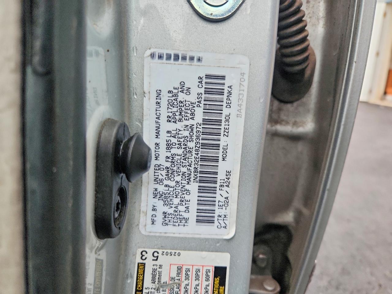 2008 TOYOTA COROLLA CE photo 12