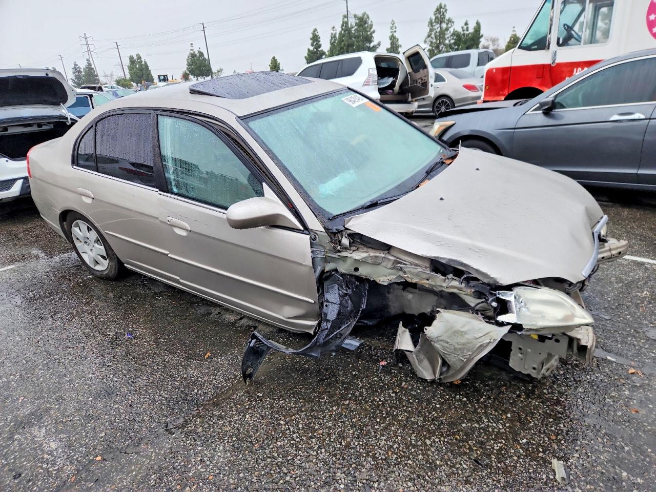 2001 HONDA CIVIC EX photo 4