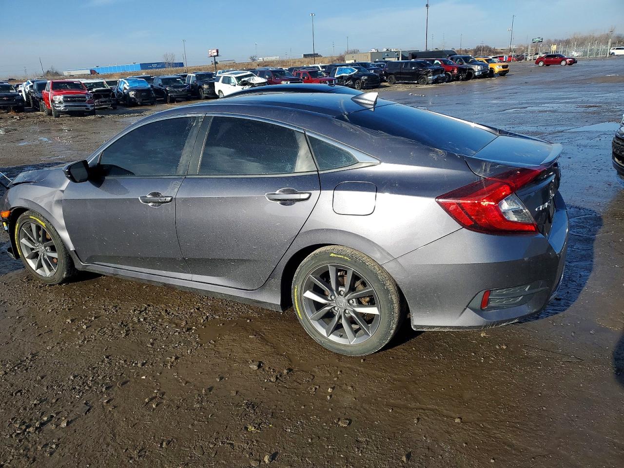 2020 HONDA CIVIC EXL photo 2