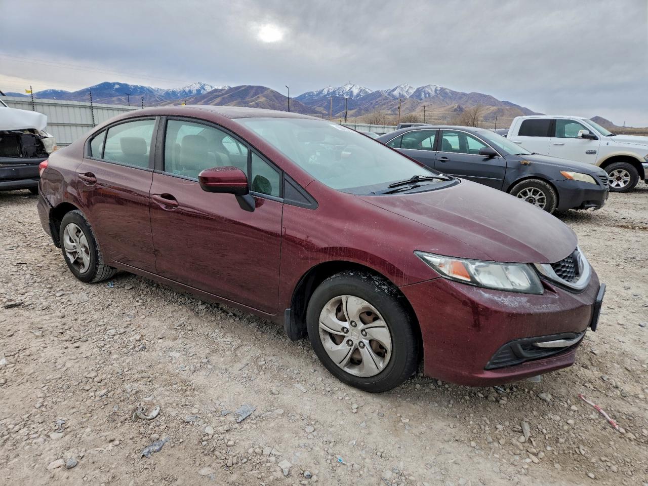 2014 HONDA CIVIC LX photo 4
