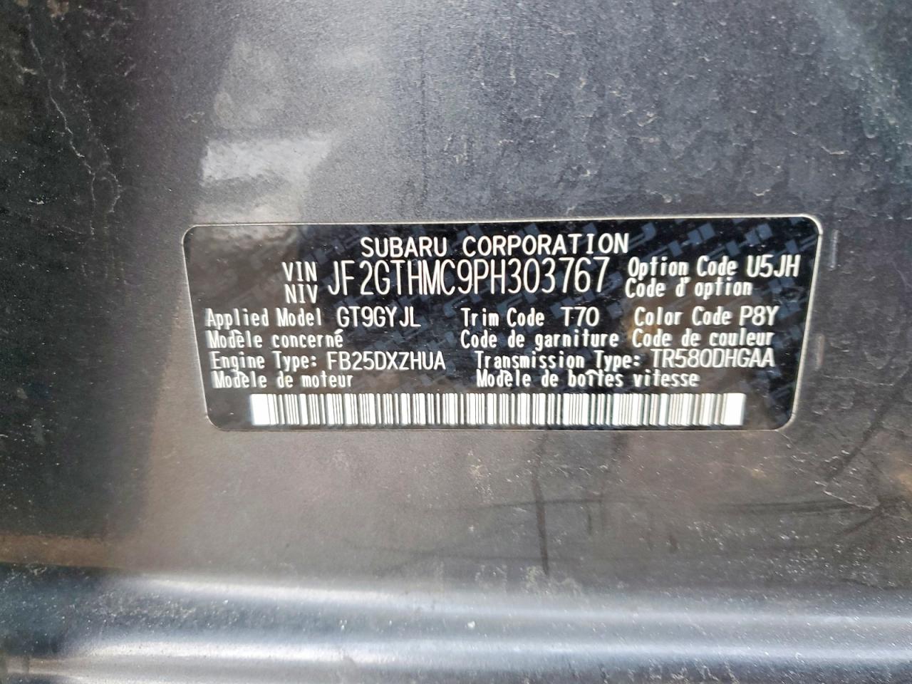 2023 SUBARU CROSSTREK LIMITED photo 25