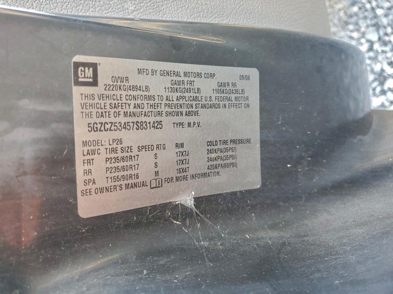 2007 SATURN VUE photo 37