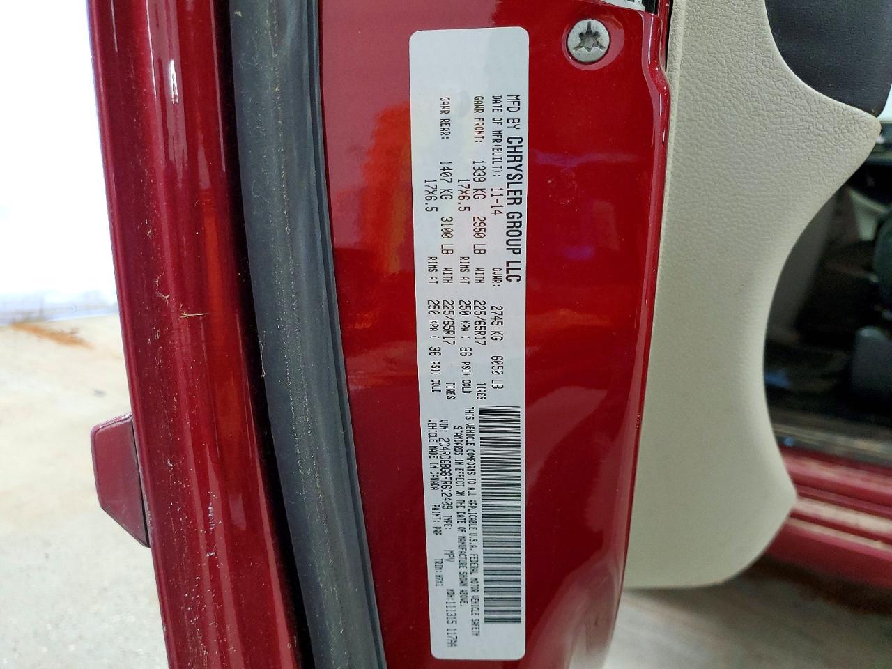 2015 DODGE GRAND CARAVAN SE photo 13