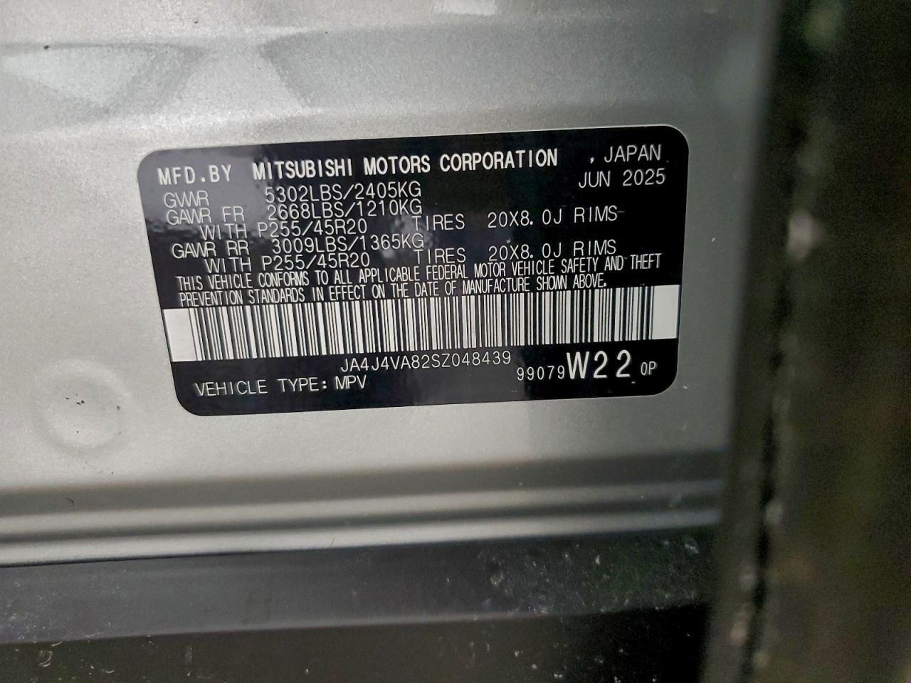 2025 MITSUBISHI OUTLANDER SE photo 13