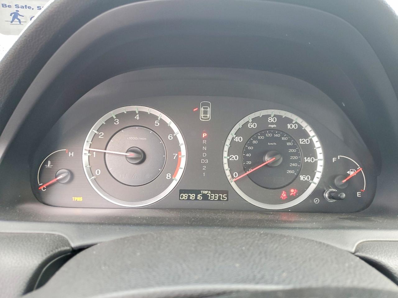 2009 HONDA ACCORD LX photo 9