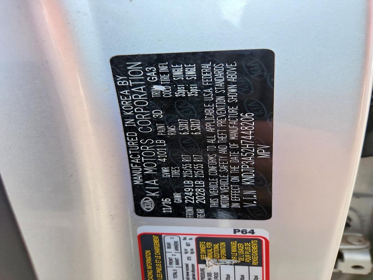 2017 KIA SOUL + photo 13