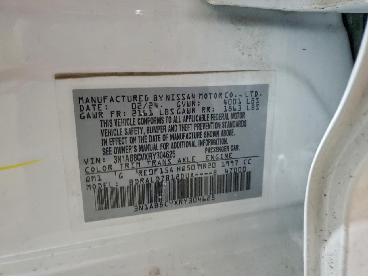 2024 NISSAN SENTRA SV photo 37