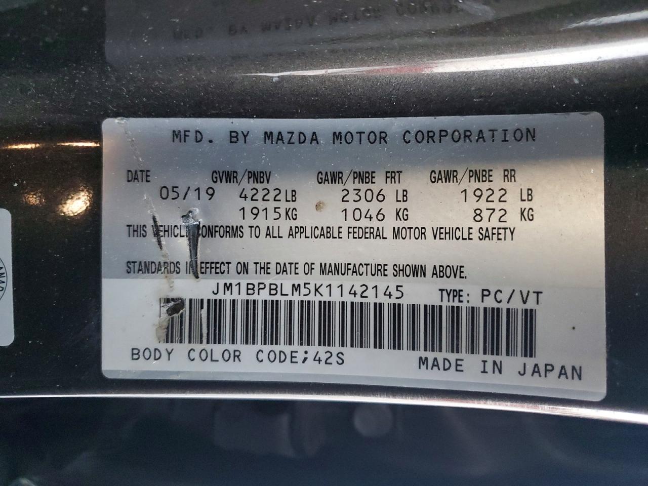 2019 MAZDA 3 PREFERRED PLUS photo 37