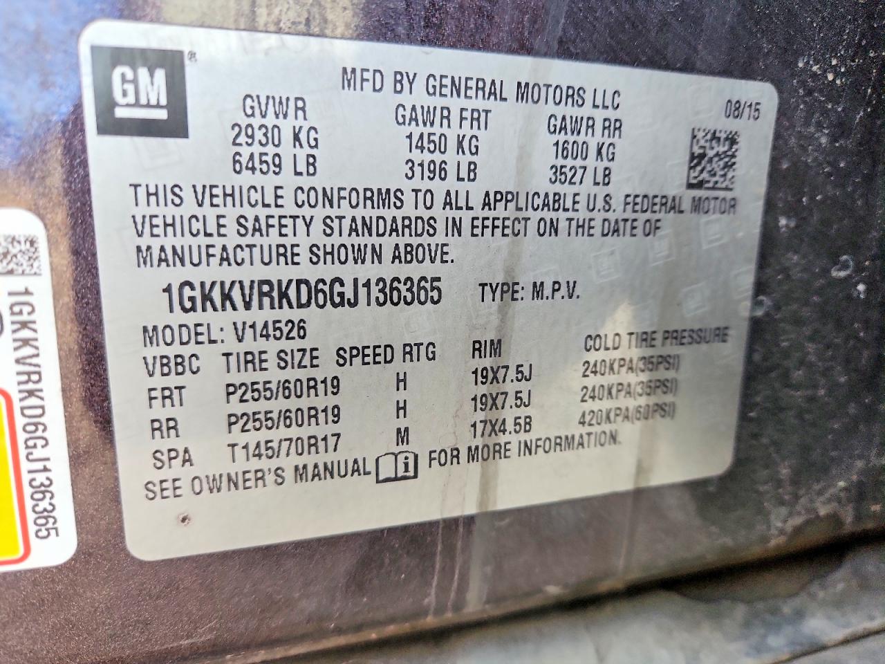2016 GMC ACADIA SLT-1 photo 13