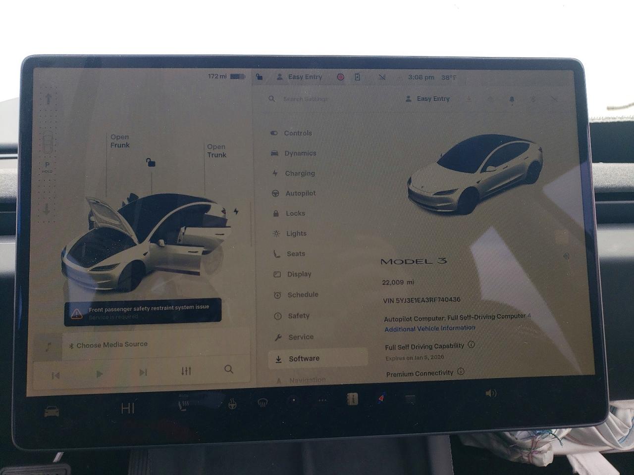 2024 TESLA MODEL 3 photo 9