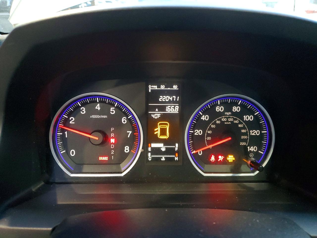 2009 HONDA CR-V EXL photo 9