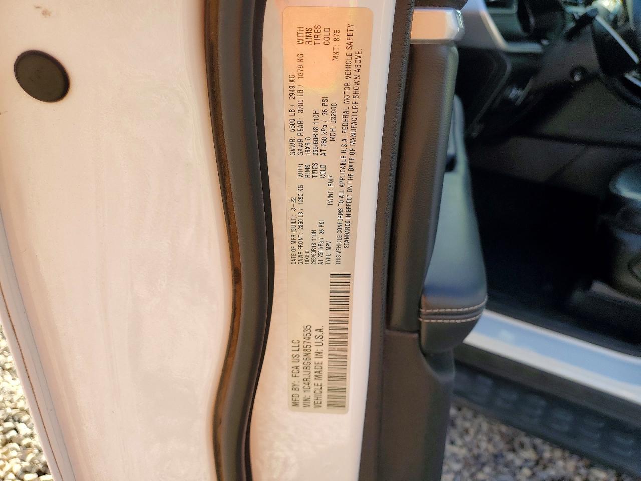 2022 JEEP GRAND CHEROKEE L LIMITED photo 25