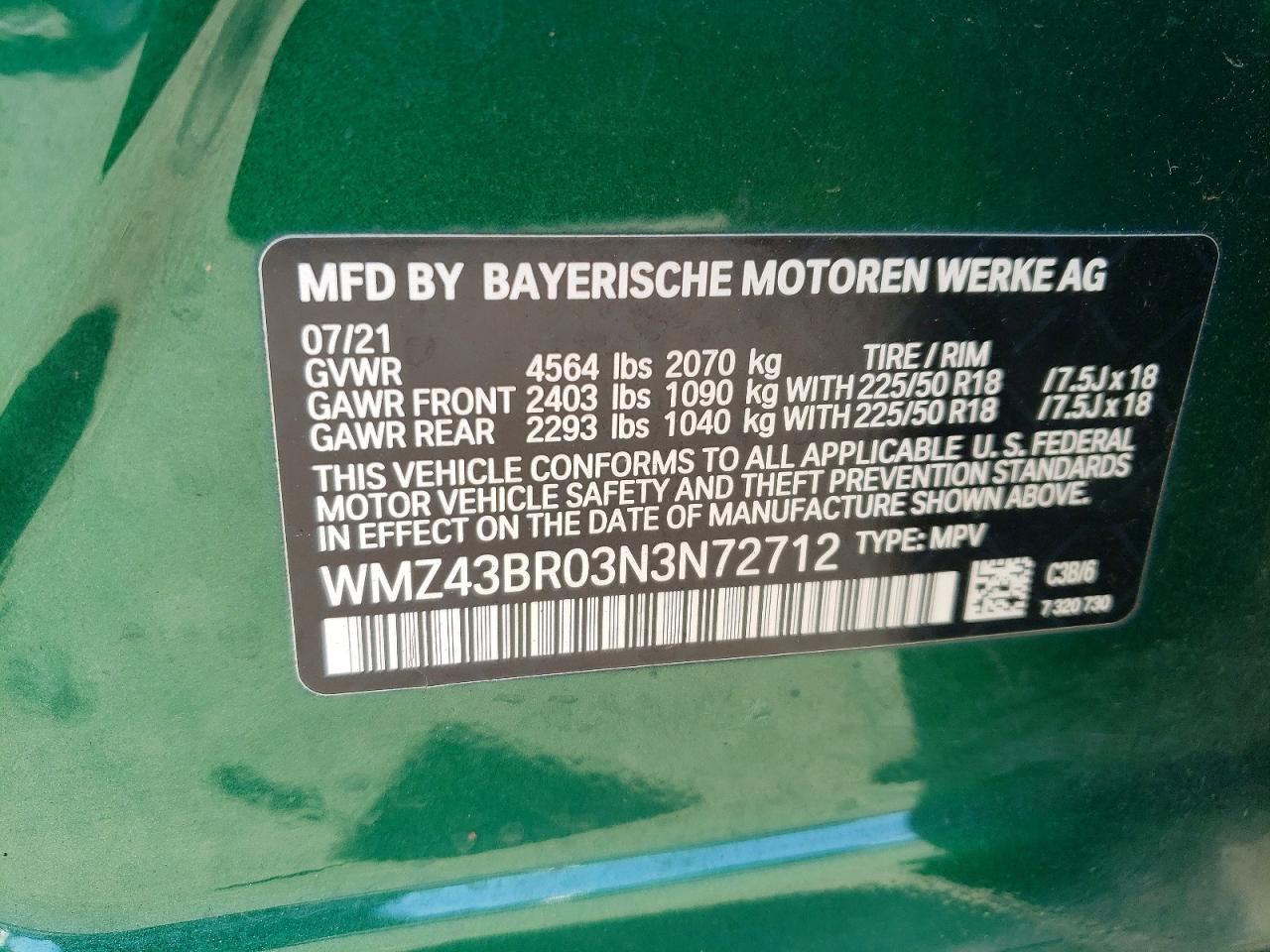2022 MINI COOPER COUNTRYMAN ALL4 photo 12