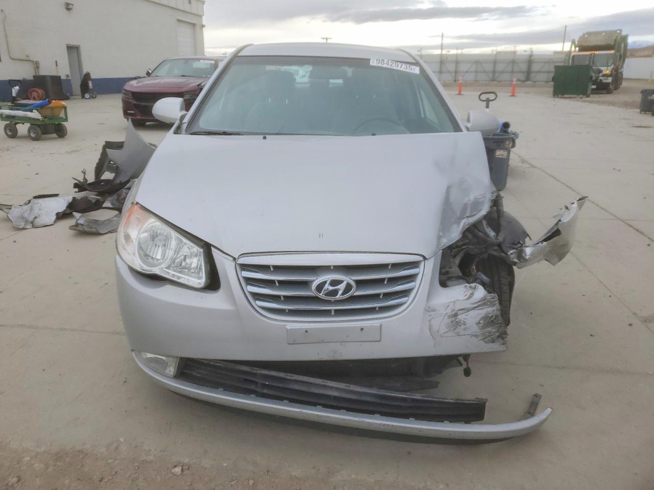2010 HYUNDAI ELANTRA BLUE photo 5