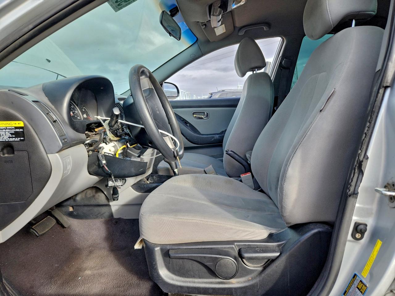 2010 HYUNDAI ELANTRA BLUE photo 7