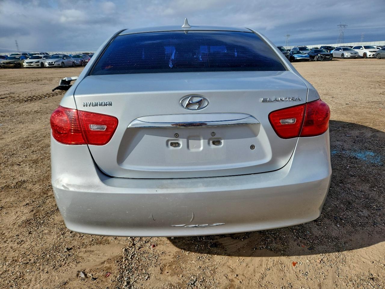 2010 HYUNDAI ELANTRA BLUE photo 6