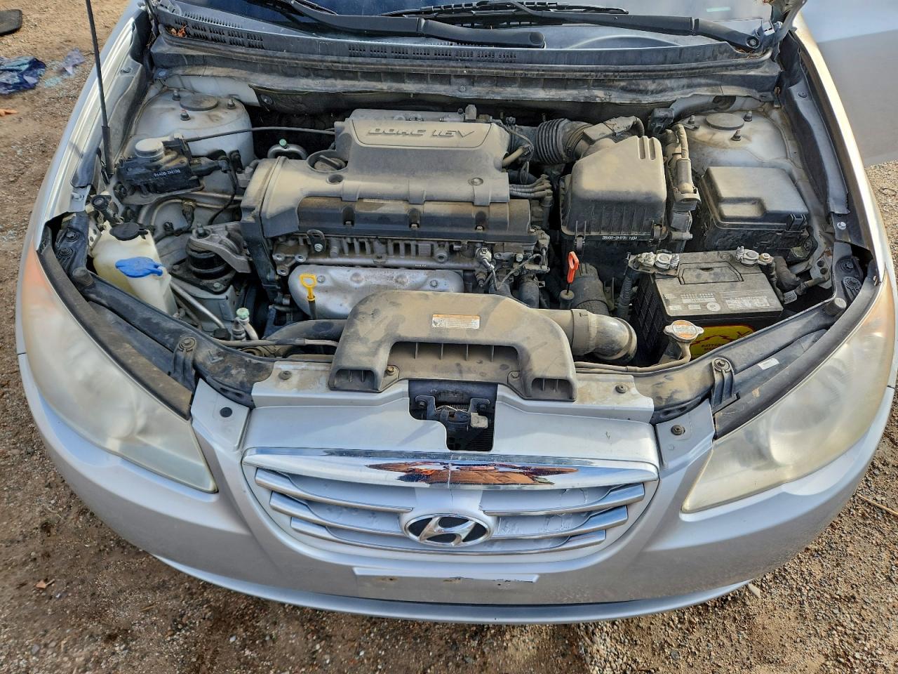 2010 HYUNDAI ELANTRA BLUE photo 11