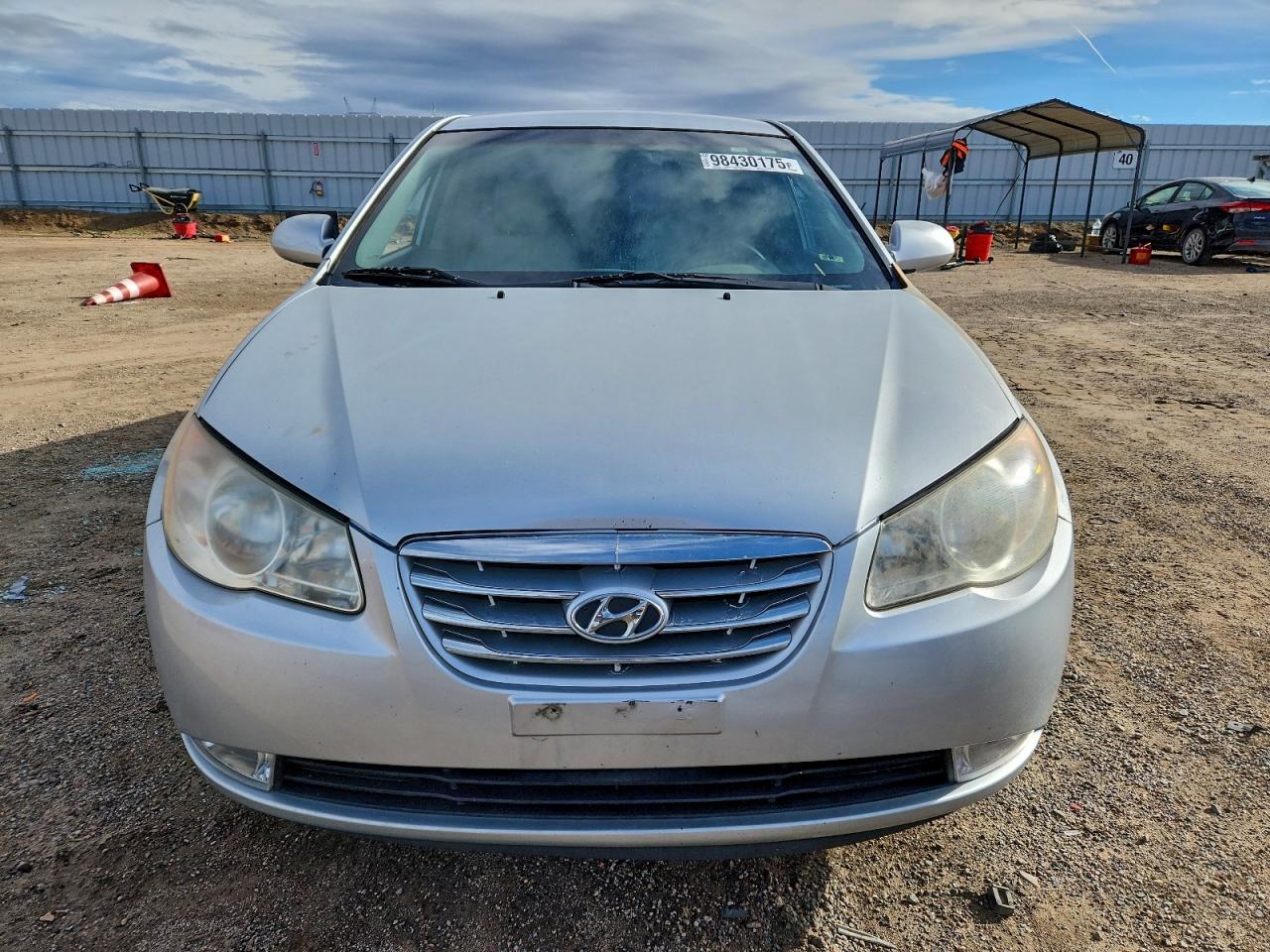 2010 HYUNDAI ELANTRA BLUE photo 5