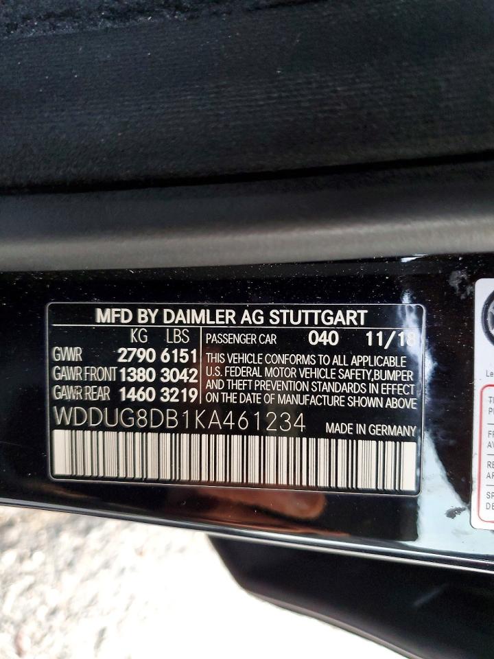2019 MERCEDES-BENZ S 560 photo 23