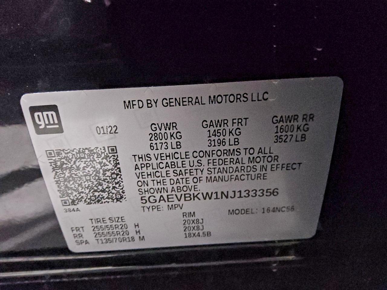 2022 BUICK ENCLAVE PREMIUM photo 13