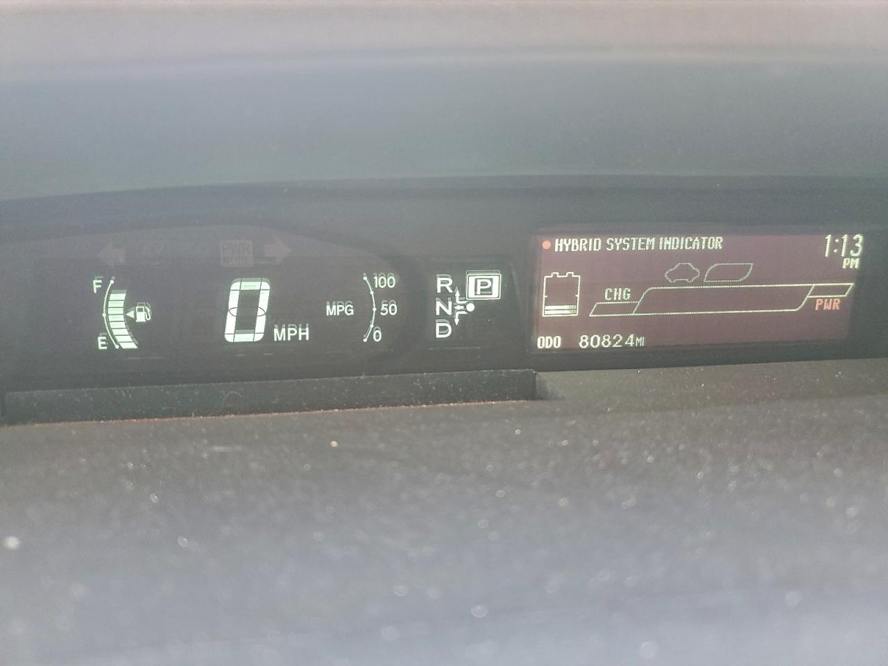 2013 TOYOTA PRIUS photo 9