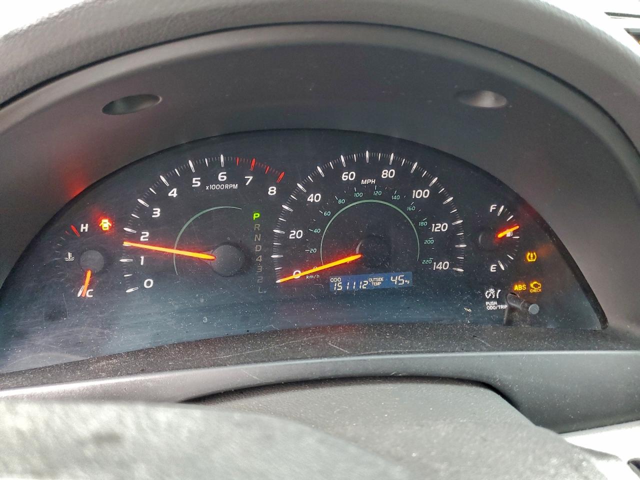 2009 TOYOTA CAMRY BASE photo 9