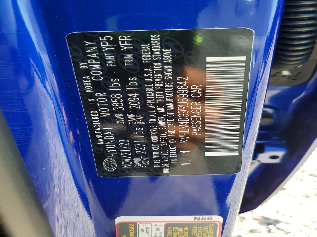2024 HYUNDAI ELANTRA SEL photo 13