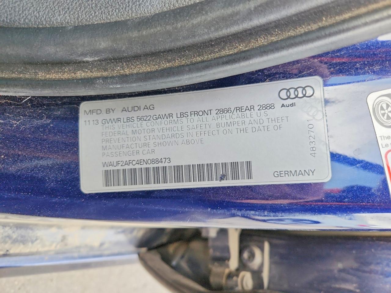 2014 AUDI S6 photo 13
