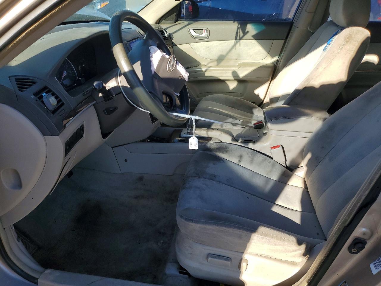 2008 HYUNDAI SONATA GLS photo 7
