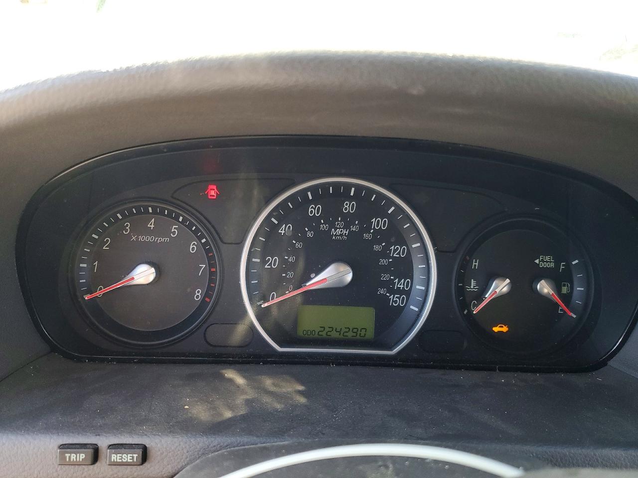 2008 HYUNDAI SONATA GLS photo 9