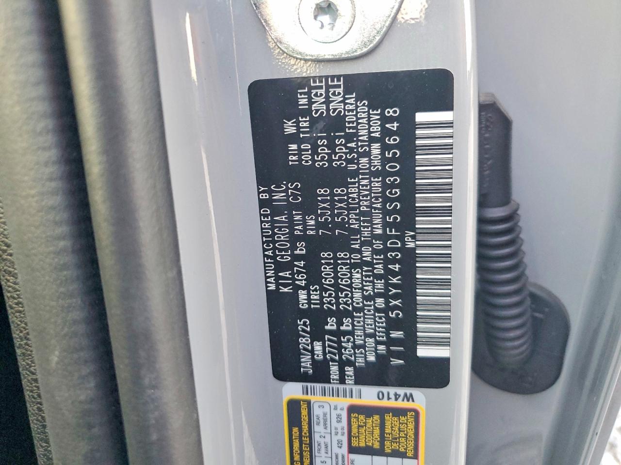 2025 KIA SPORTAGE SX photo 25
