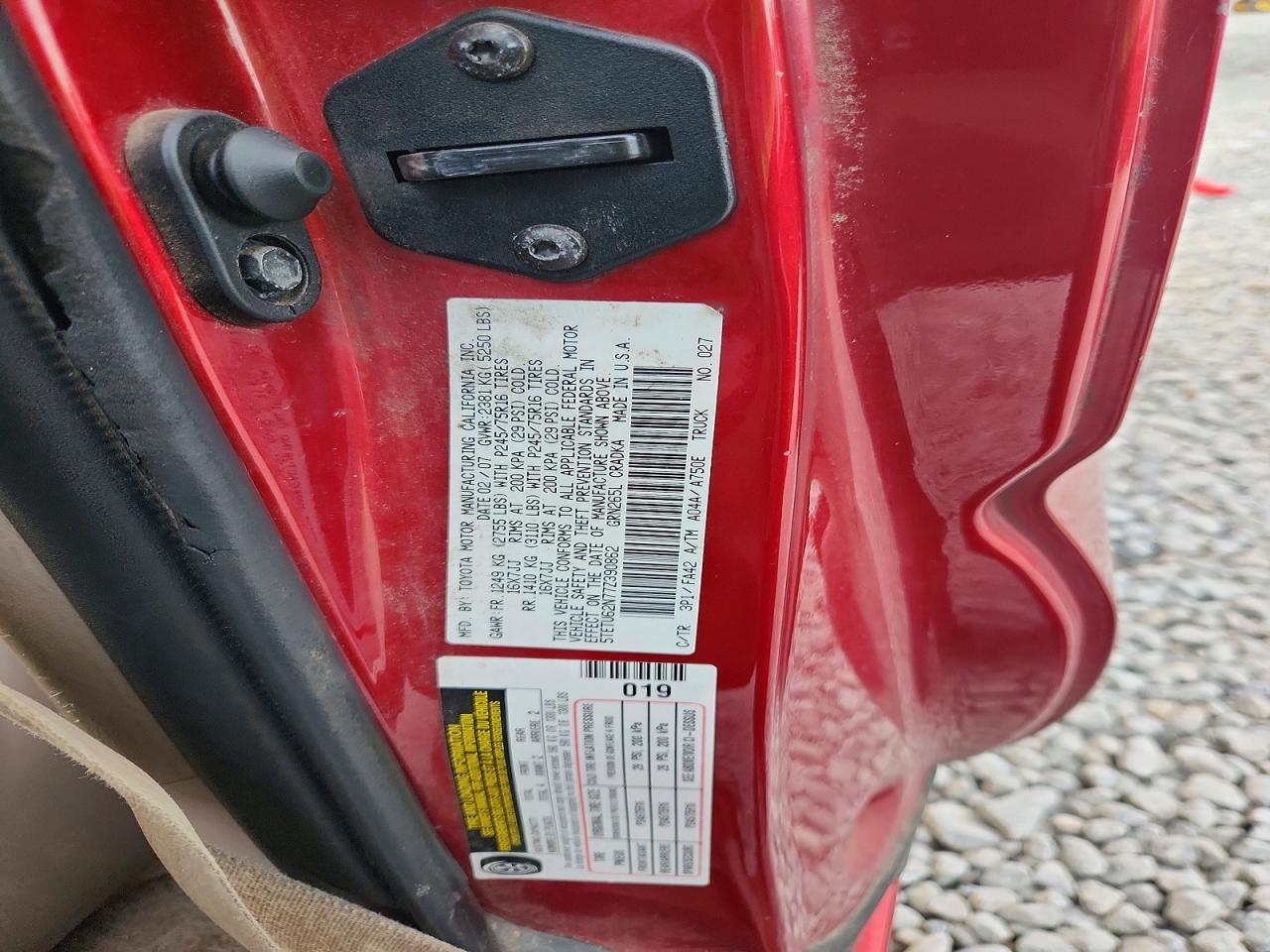 2007 TOYOTA TACOMA PRERUNNER ACCESS CAB photo 37