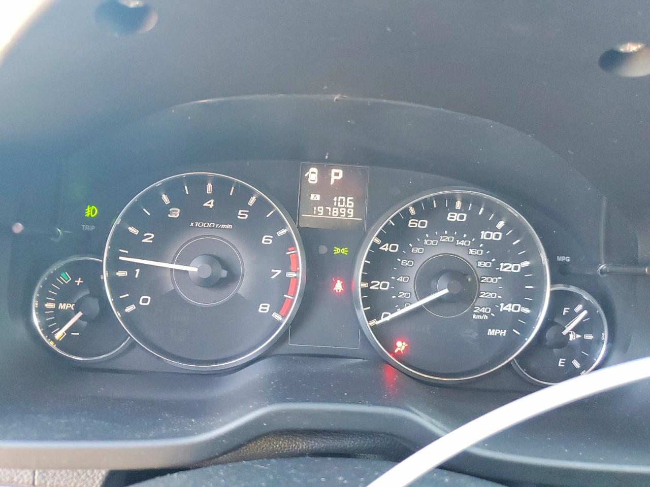 2012 SUBARU OUTBACK 2.5I PREMIUM photo 9
