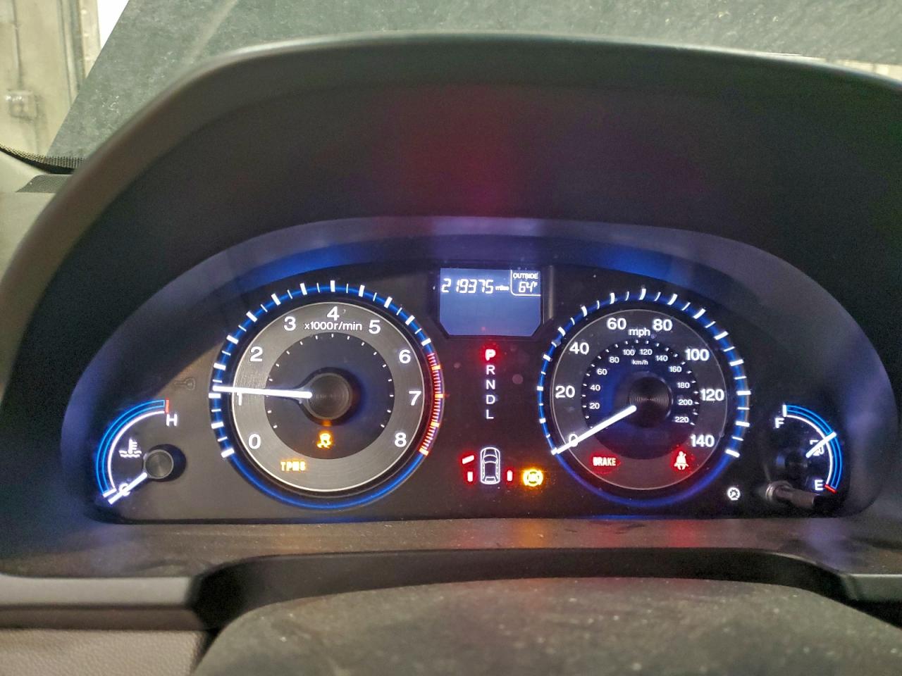 2012 HONDA ODYSSEY EX photo 9
