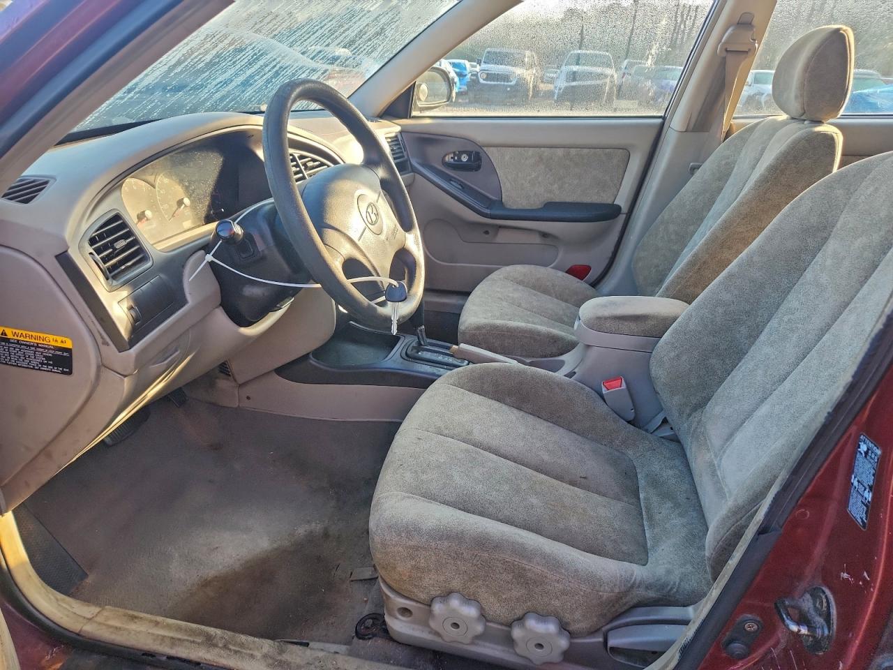 2001 HYUNDAI ELANTRA GLS photo 7
