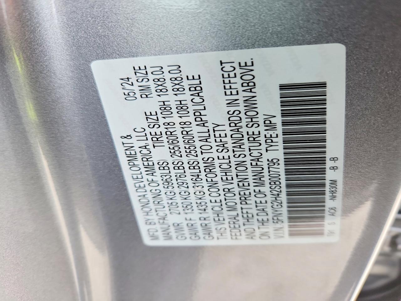 2025 HONDA PILOT EXL photo 13
